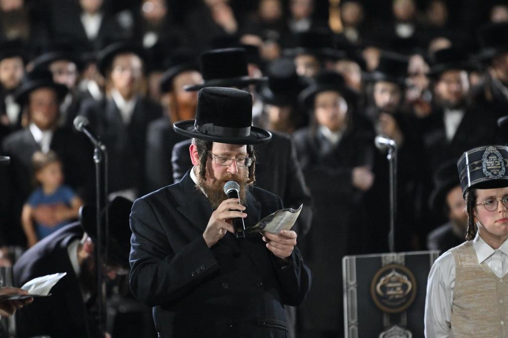 הנחת אבן הפינה ויז'ניץ באשדוד