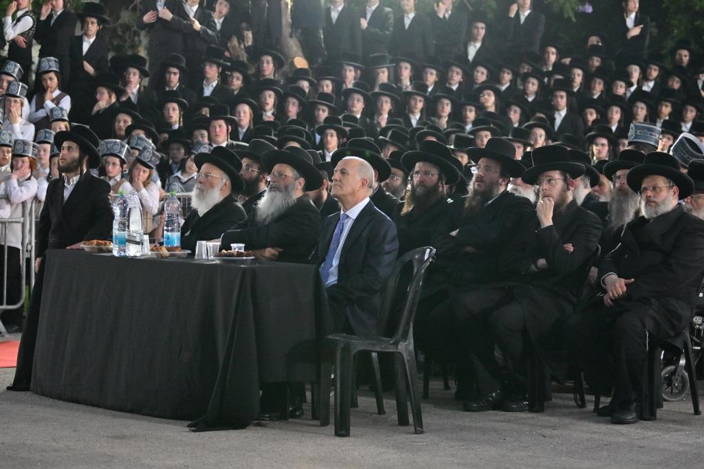 הנחת אבן הפינה ויז'ניץ באשדוד