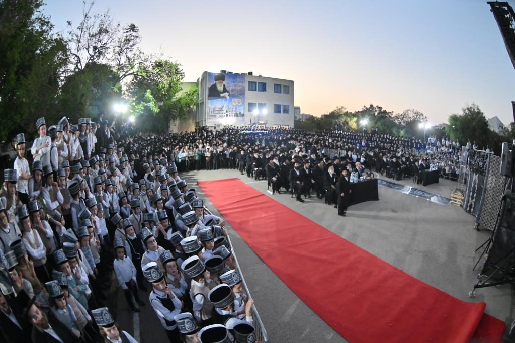 הנחת אבן הפינה ויז'ניץ באשדוד