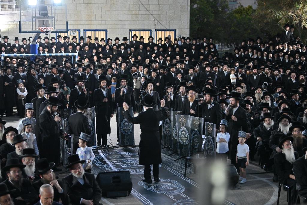 הנחת אבן הפינה ויז'ניץ באשדוד