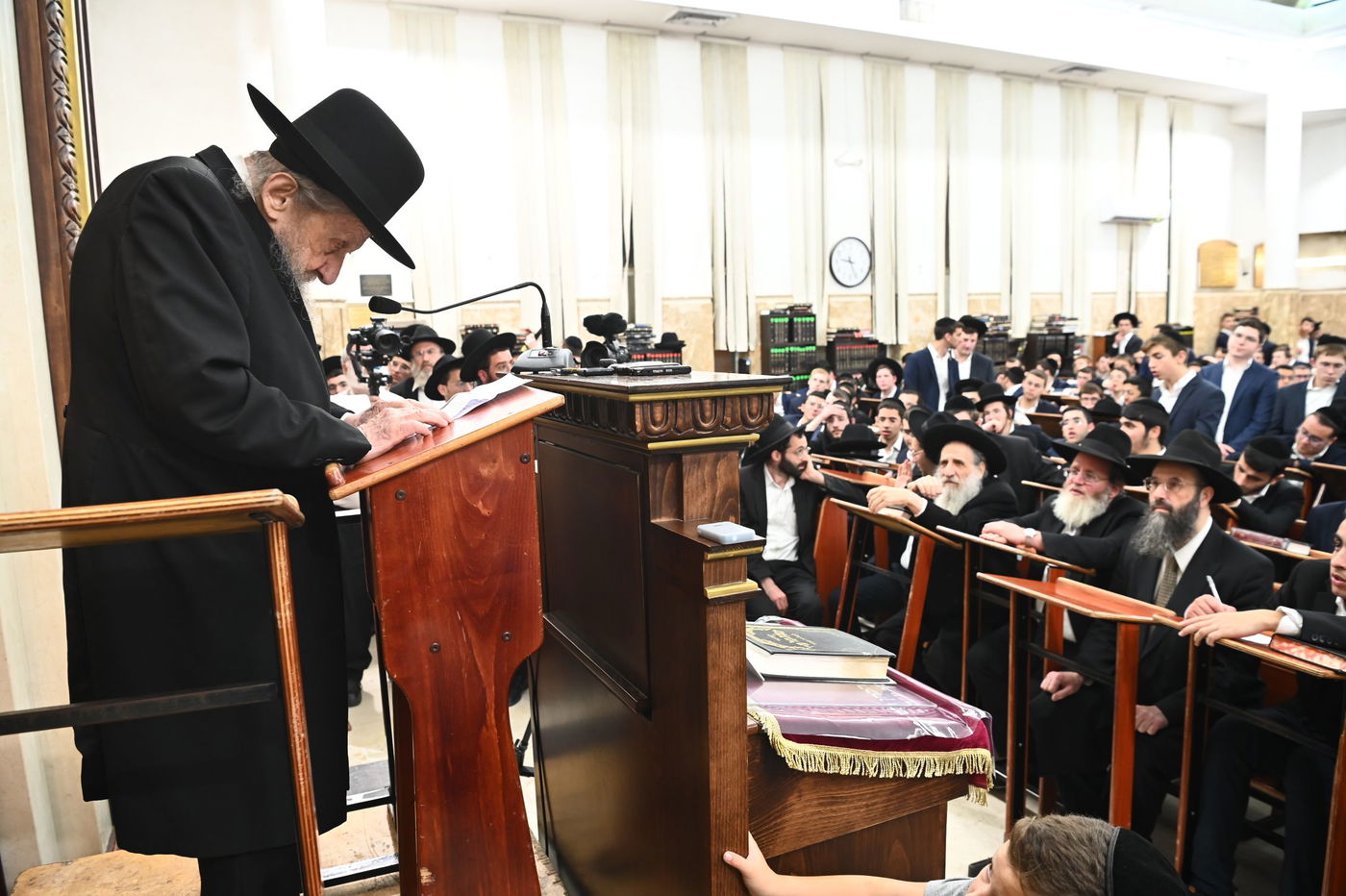 הגר"ד לנדו בישיבת 'קול תורה'