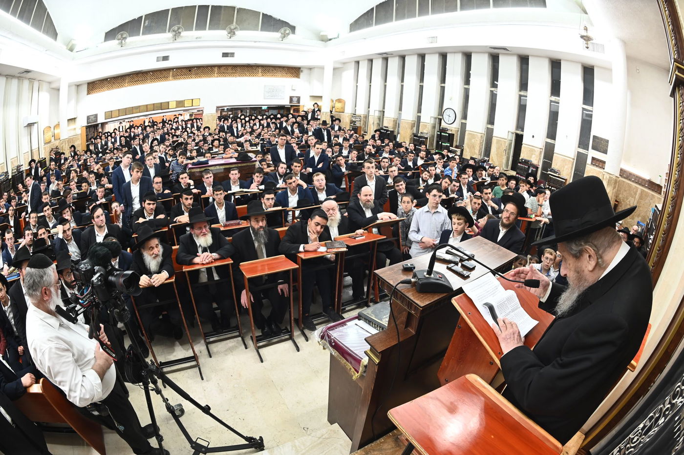 הגר"ד לנדו בישיבת 'קול תורה'