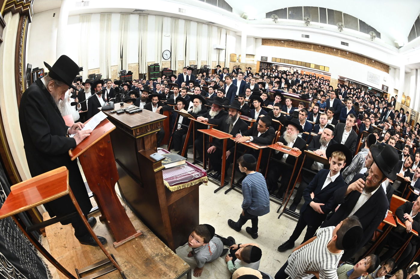 הגר"ד לנדו בישיבת 'קול תורה'