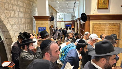 הגרב"צ בוארון בקבר רחל