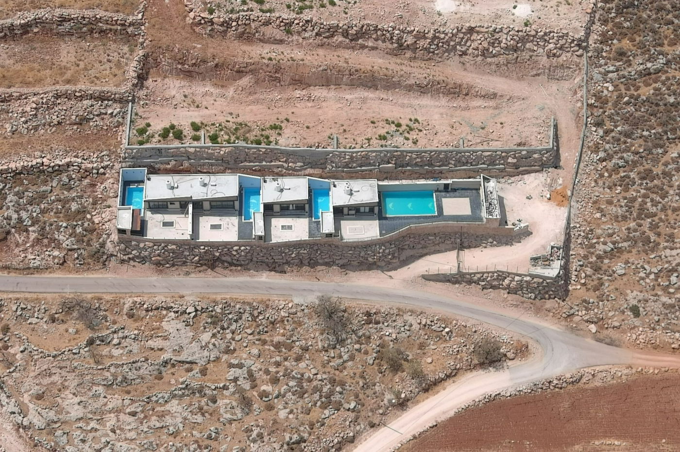 רק שלוש שנים אחרי: מתחם הנופש הפלסטיני בדומא נהרס