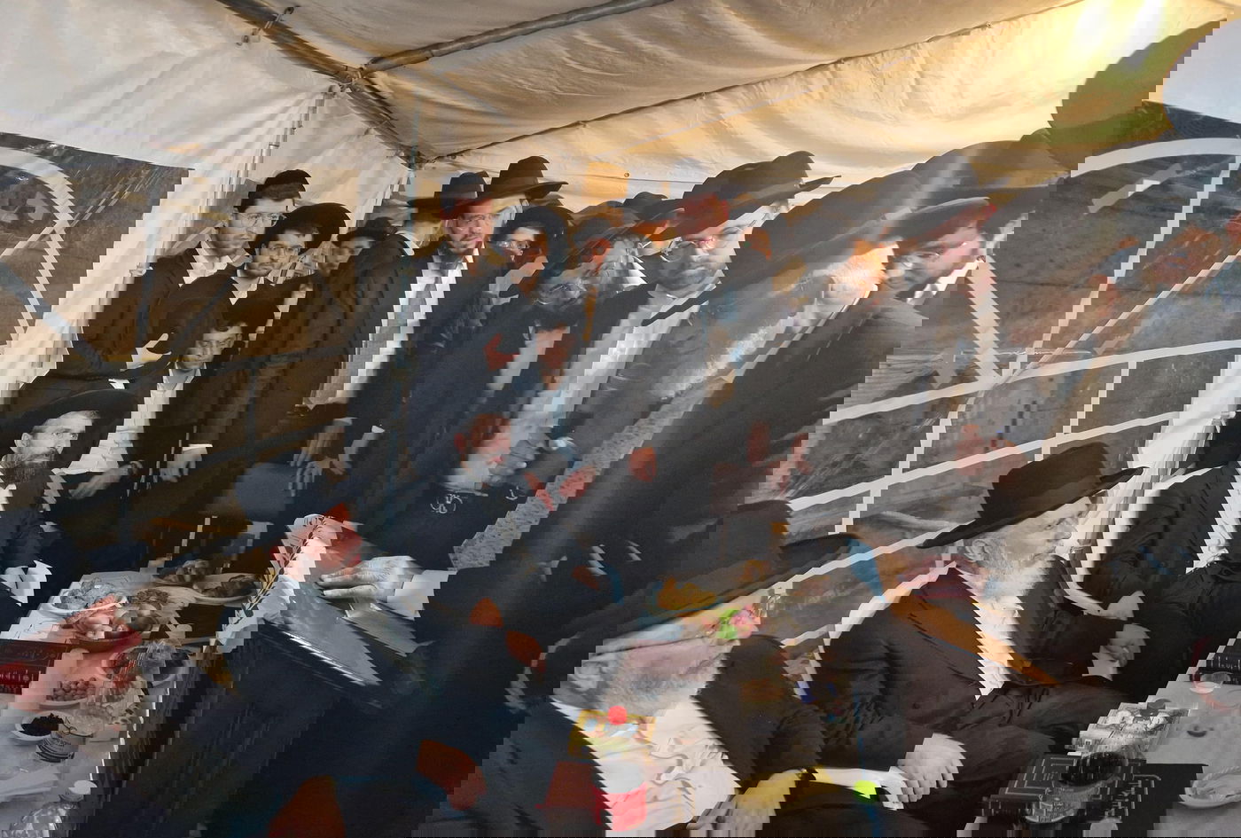 ניחום אבלים אצל הרבנים לבית כהן 