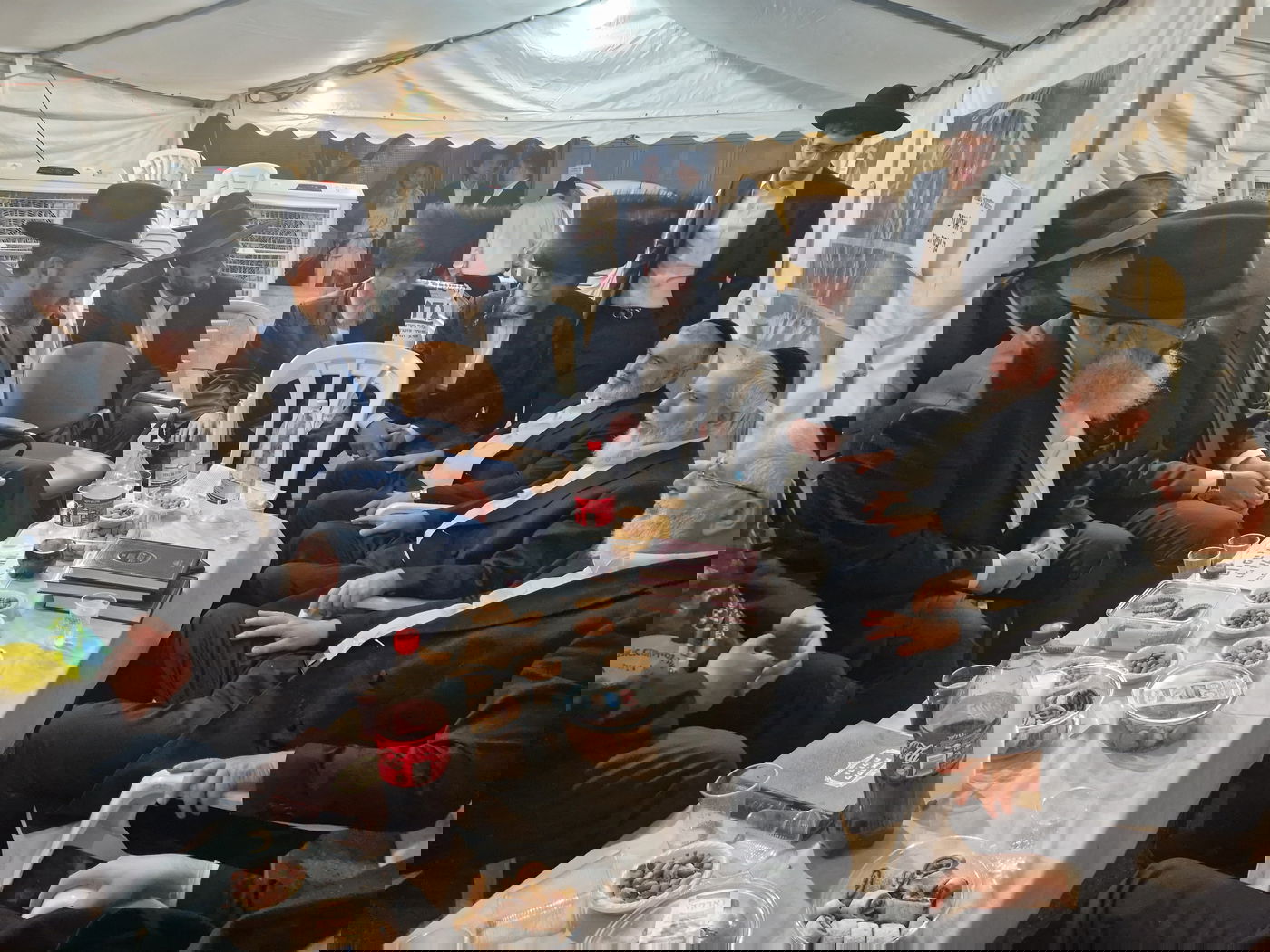 ניחום אבלים אצל הרבנים לבית כהן 