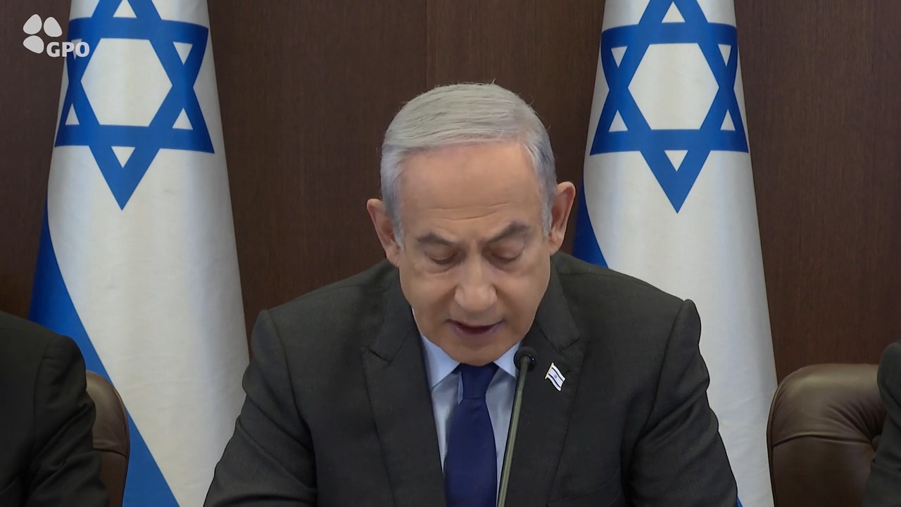 נתניהו בישיבת הממשלה, הבוקר