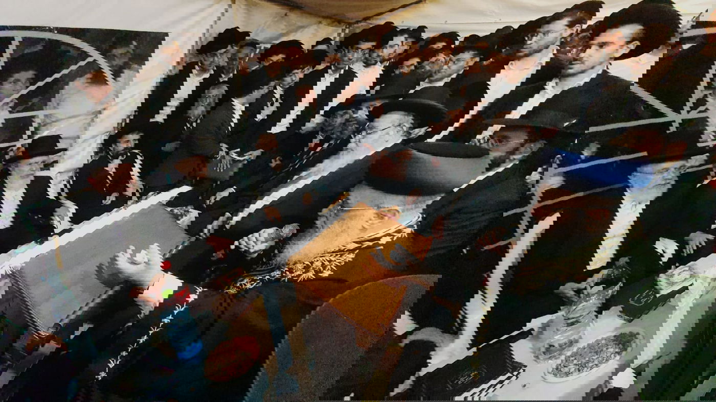 ניחום אבלים אצל הרבנים לבית כהן 