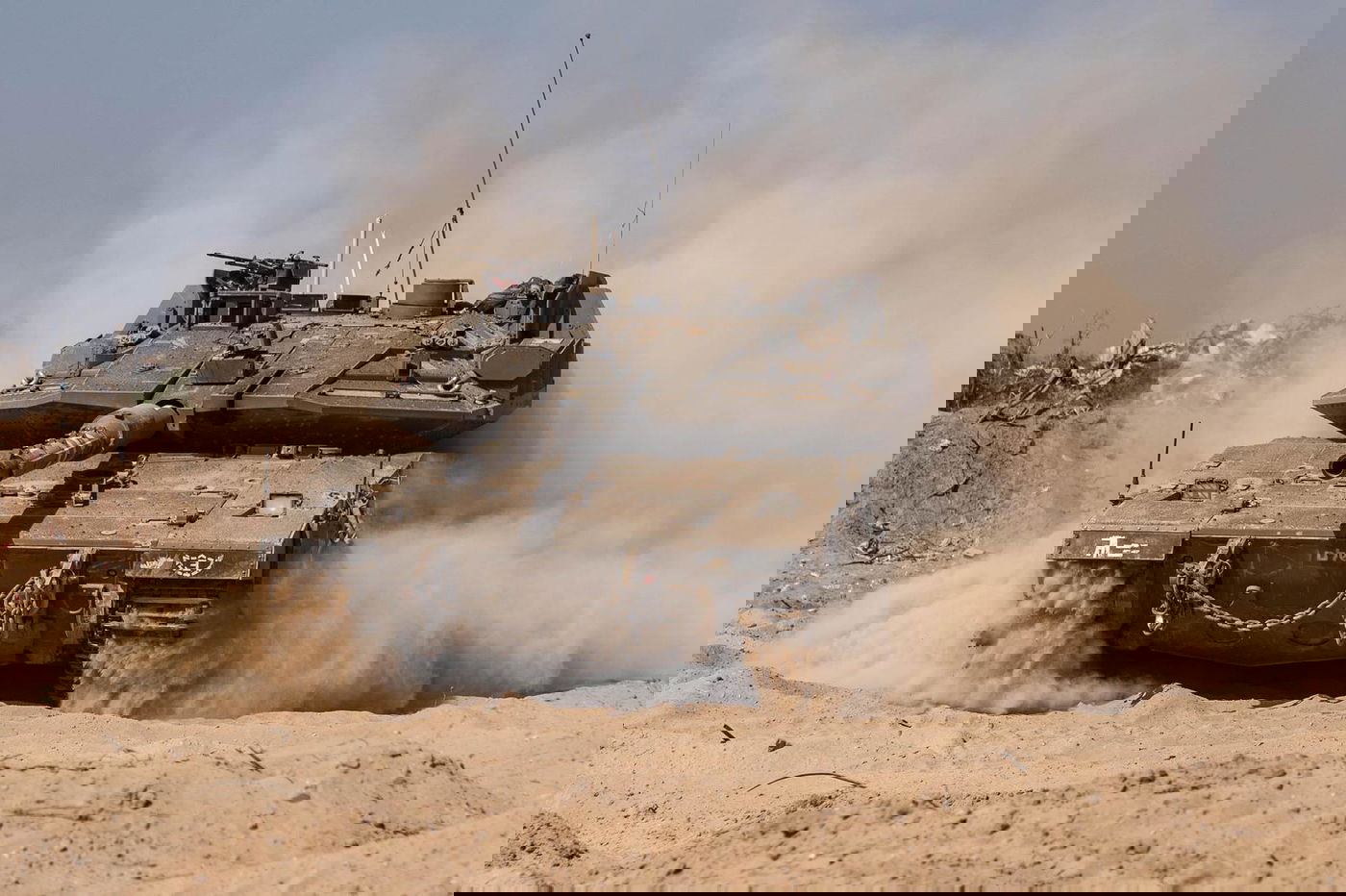 טנק ישראלי ברצועת עזה