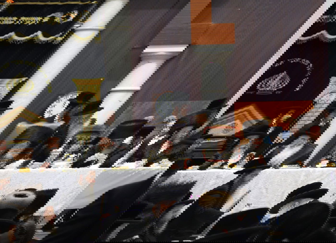 שמחת הבר מצווה לנכד האדמו"ר מויז'ניץ