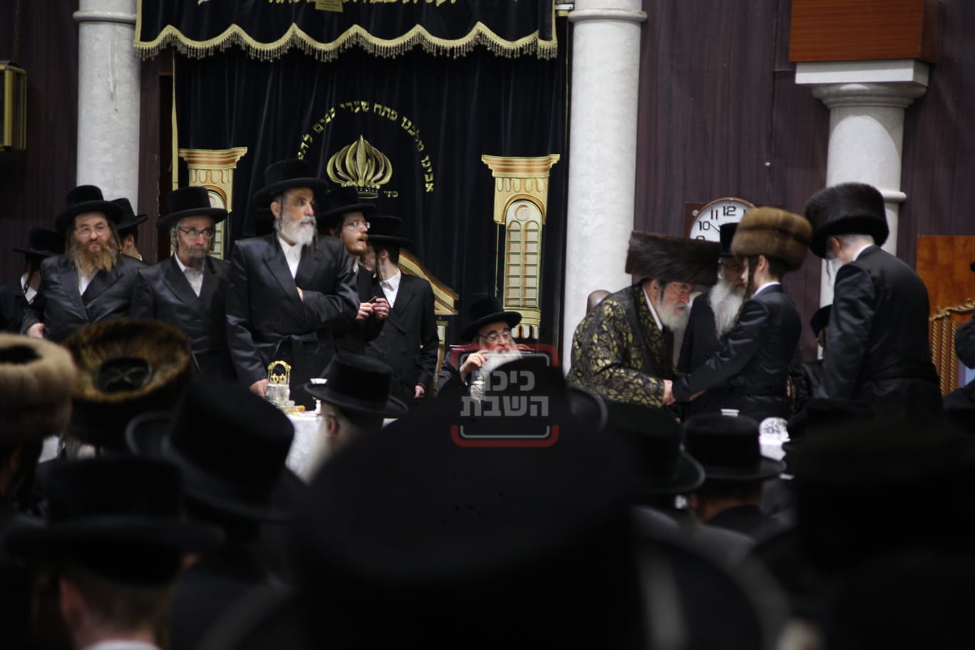 שמחת הבר מצווה לנכד האדמו"ר מויז'ניץ