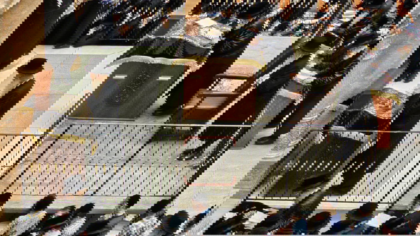 האדמו"ר מויז'ניץ בספירת העומר