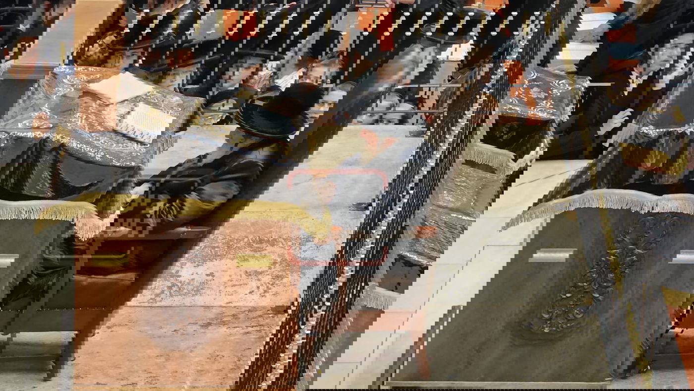 האדמו"ר מויז'ניץ בספירת העומר