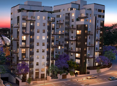 פרויקט מגורי היוקרה T RESIDENC עם מגוון דירות יוקרתיות בשכונת רוממה