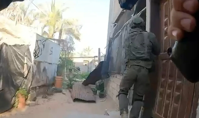 תיעוד נרחב מעזה: צוות הקרב החטיבתי נלחם בדיר אל בלאח 