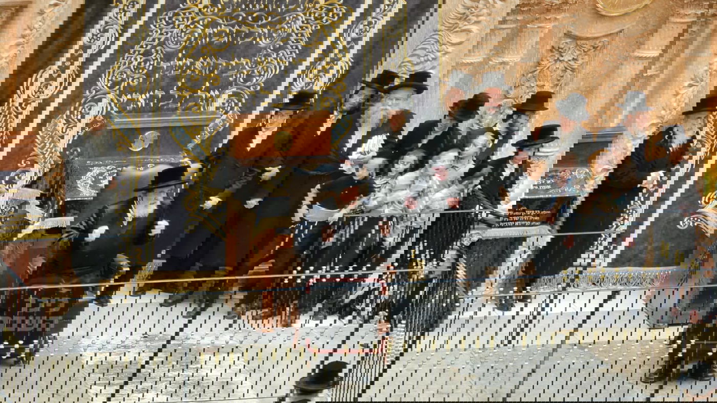 האדמו"ר מויז'ניץ בספירת העומר