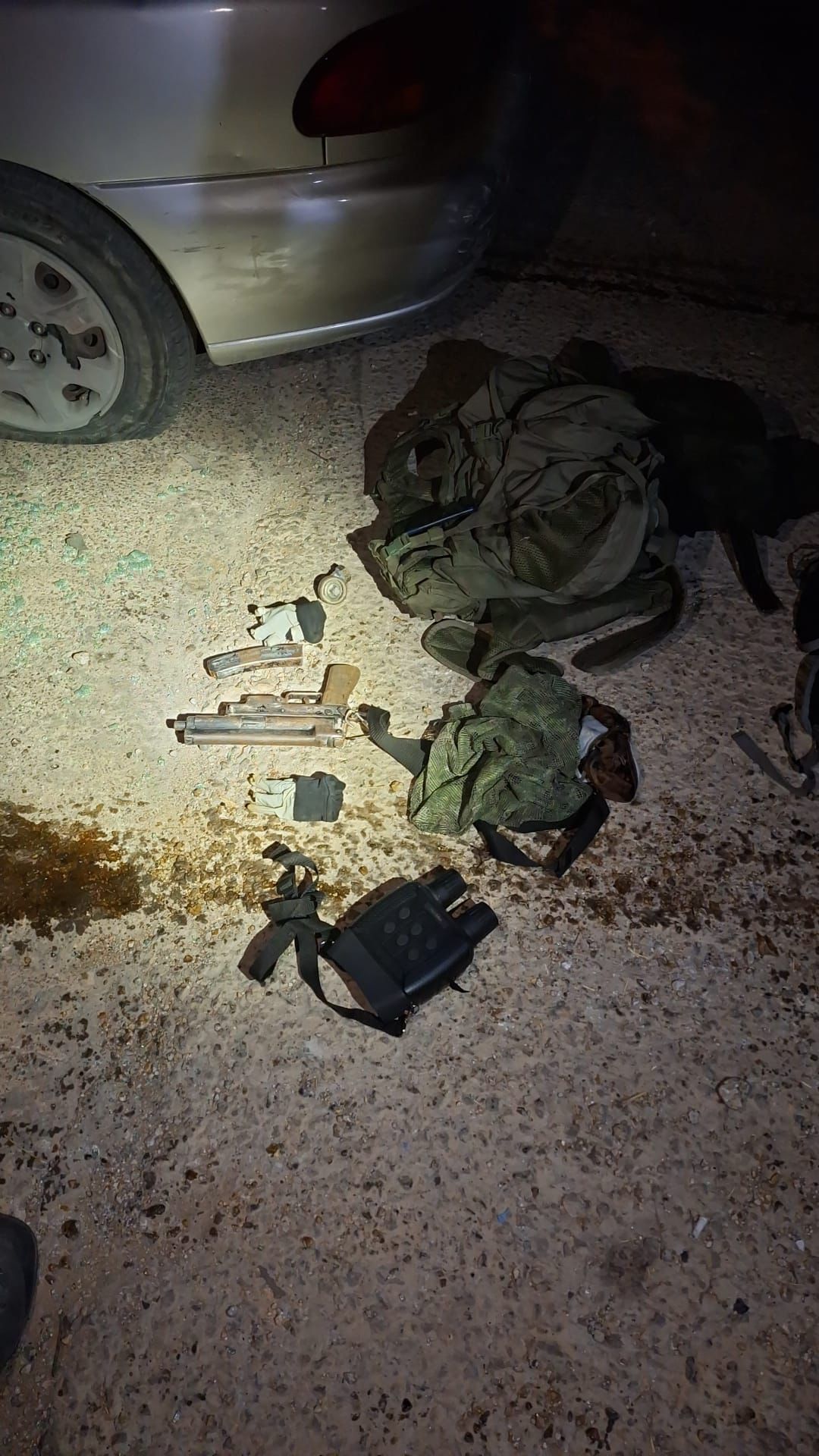 אמצעי הלחימה שנתפסו