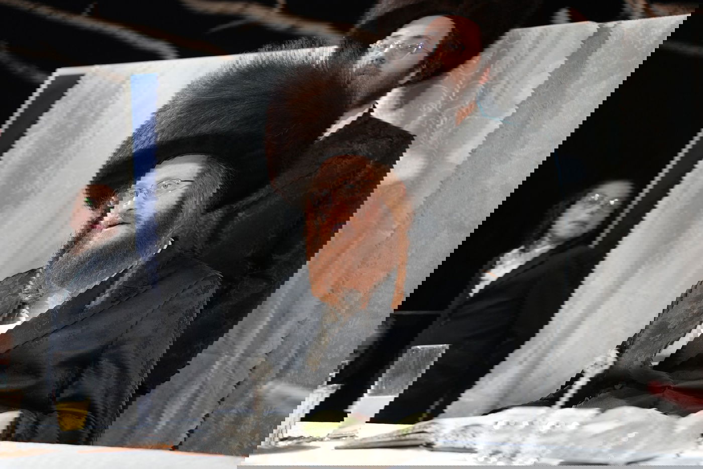 האדמו"ר מקאליב במושב רבבה