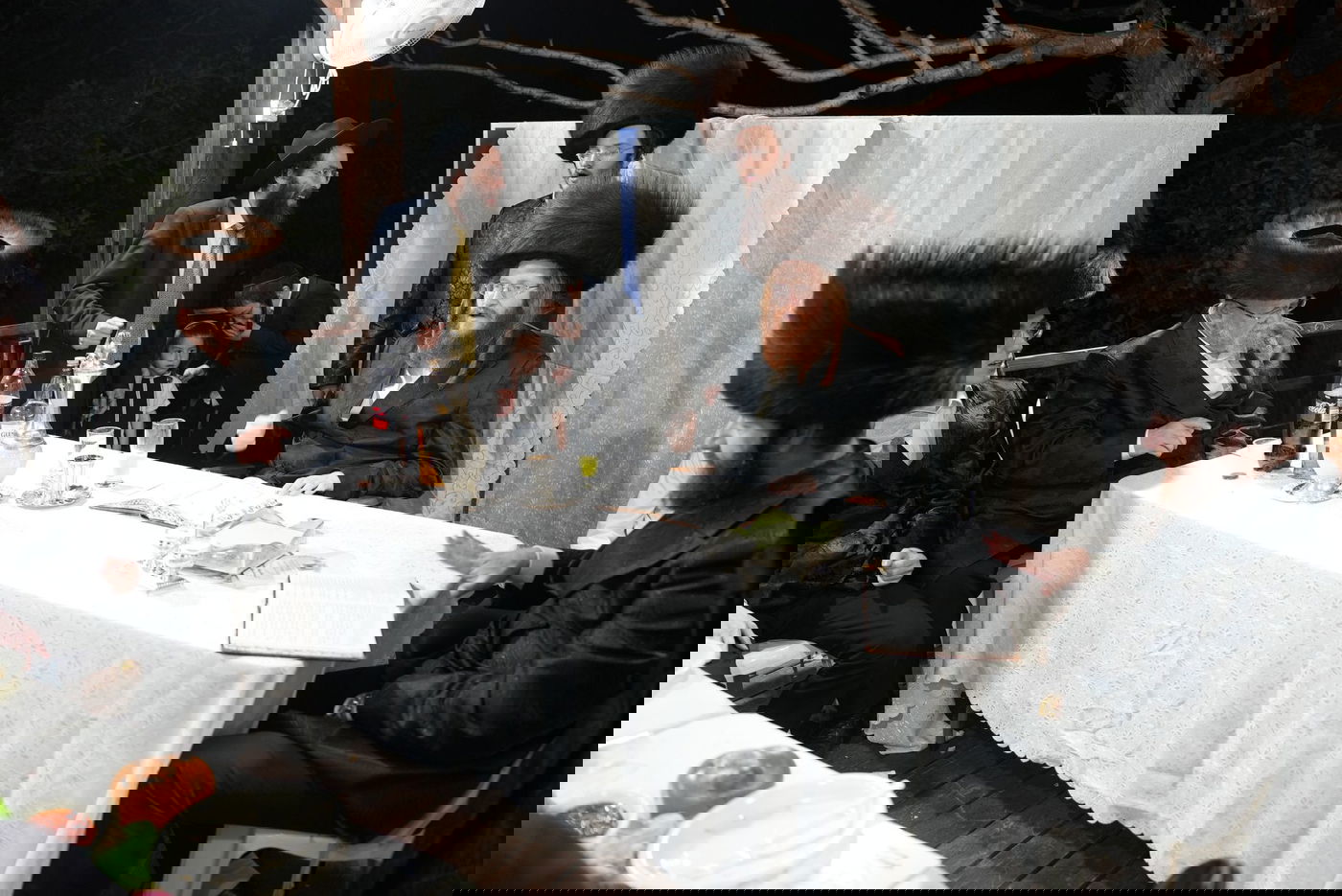 האדמו"ר מקאליב במושב רבבה