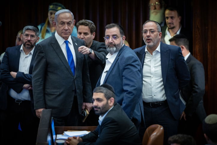 הכנסת אישרה הלילה את החלת הרציפות על חוק הגיוס; החרדים תמכו - גלנט התנגד