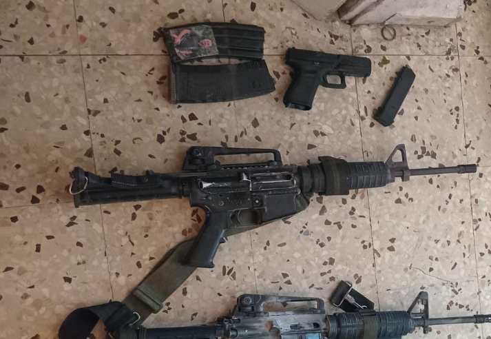 אמצעי הלחימה שאותרו 