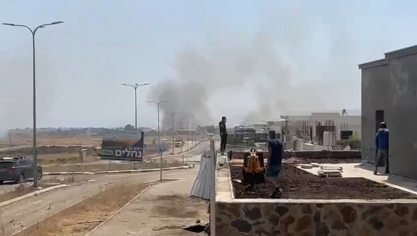 פגיעות ישירות בקצרין