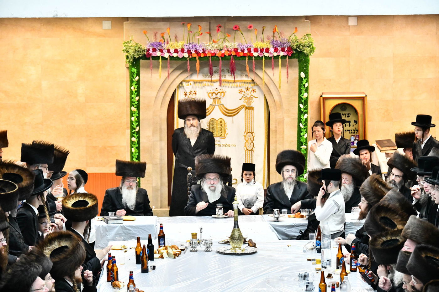 נעילת החג בחצה"ק נדבורנה