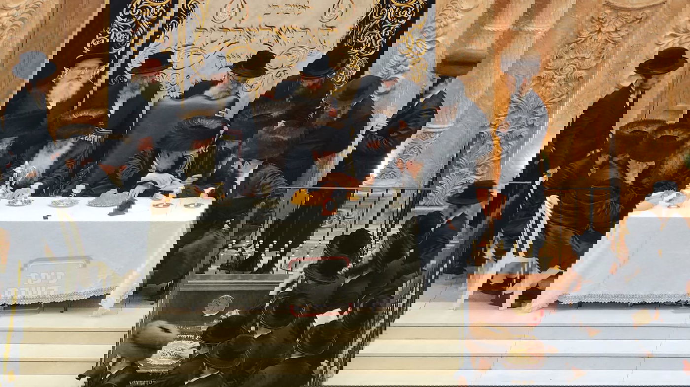 שמחת הברית בחצה"ק ויז'ניץ