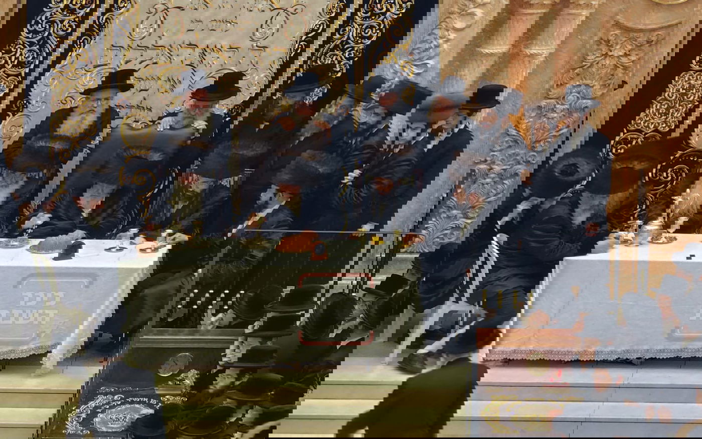 שמחת הברית בחצה"ק ויז'ניץ