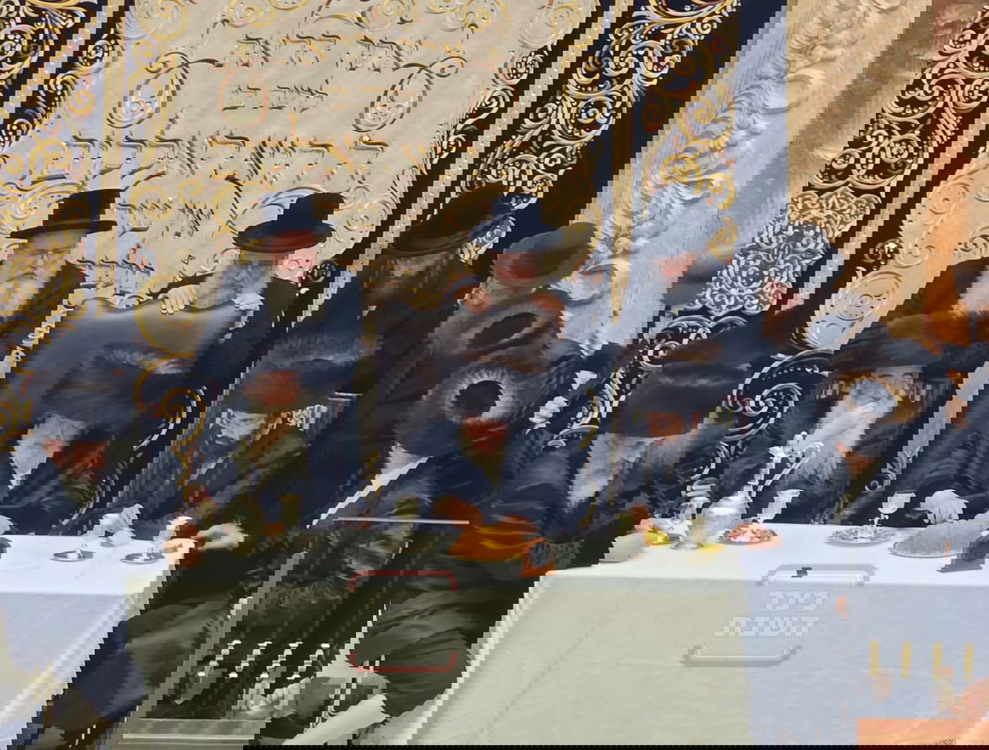 שמחת הברית בחצה"ק ויז'ניץ