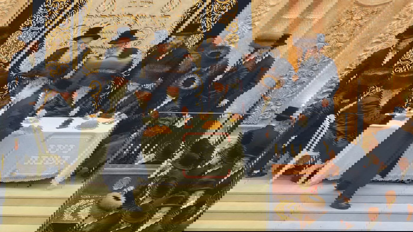 שמחת הברית בחצה"ק ויז'ניץ