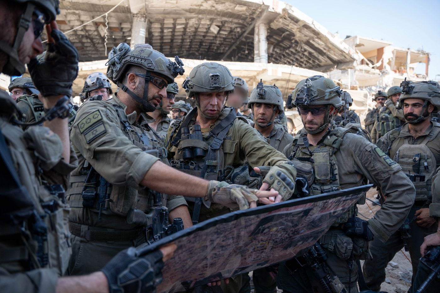 מפקד פיקוד דרום נכנס לרפיח: "אנחנו ממשיכים להתקדם"