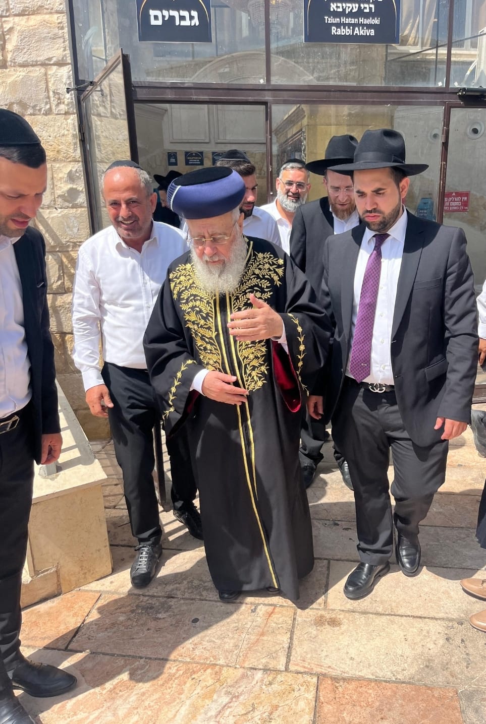 הראשל"צ הגר"י יוסף בביקור בטבריה