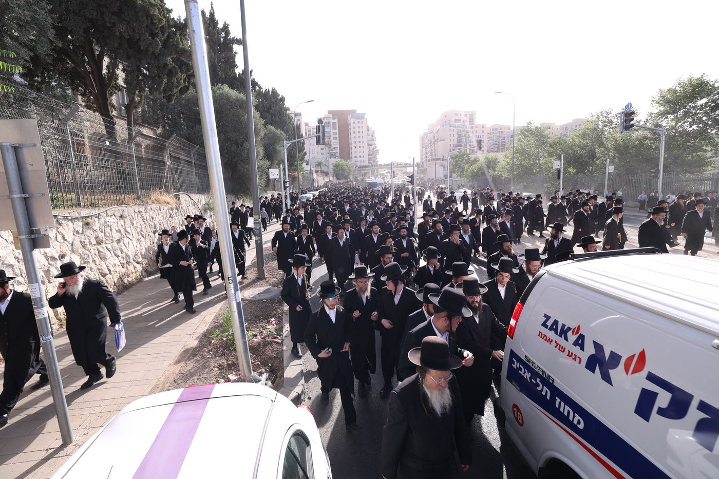 הלוויית הרבנית הצדקנית מגור ע"ה