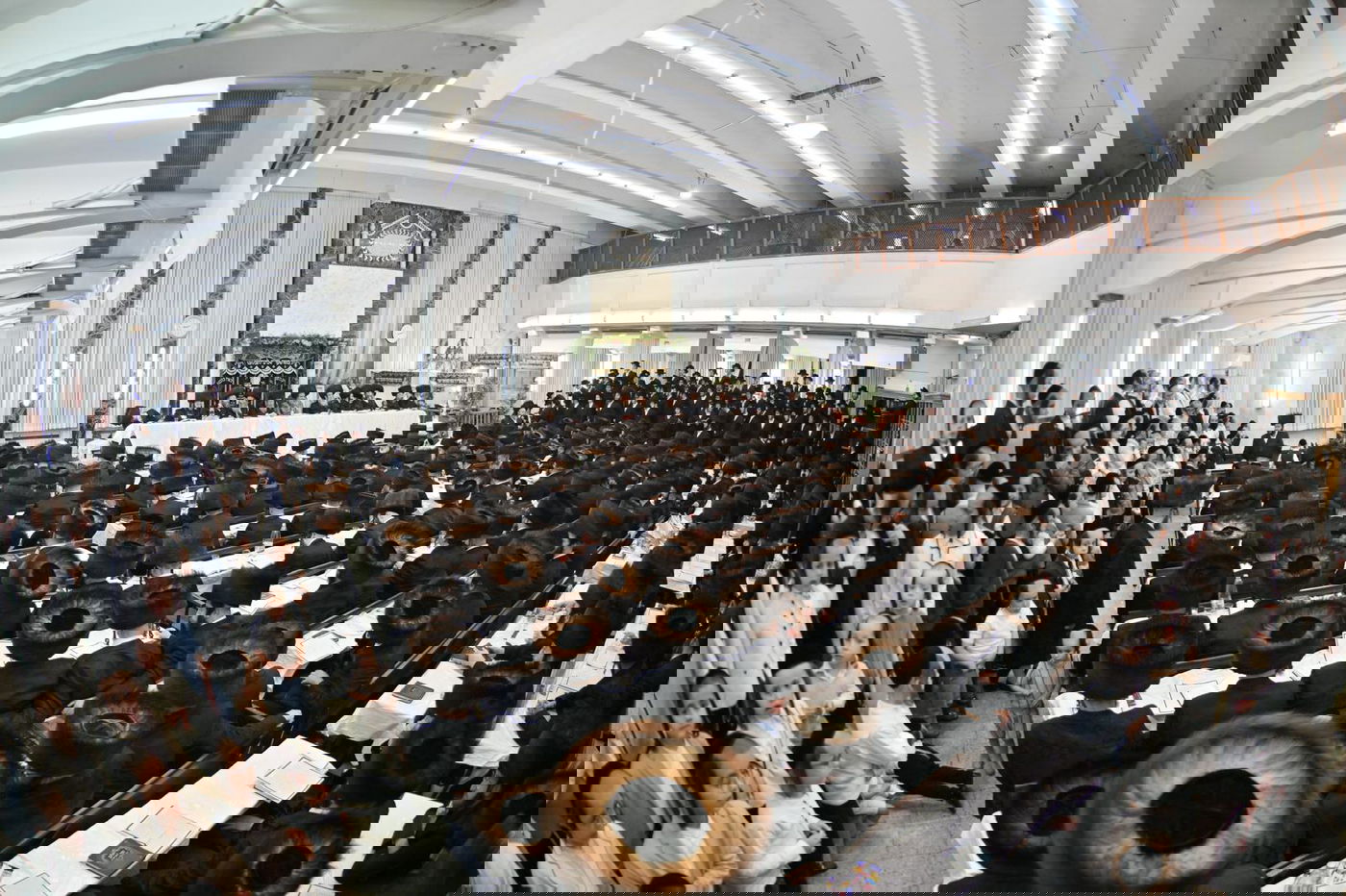 נעילת החג בחצה"ק סאטמר ב"ב