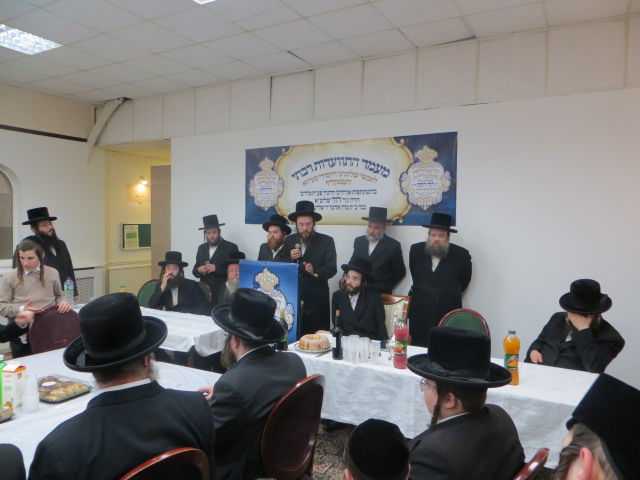 הרה"צ רבי דוד רוקח בביקור בלונדון