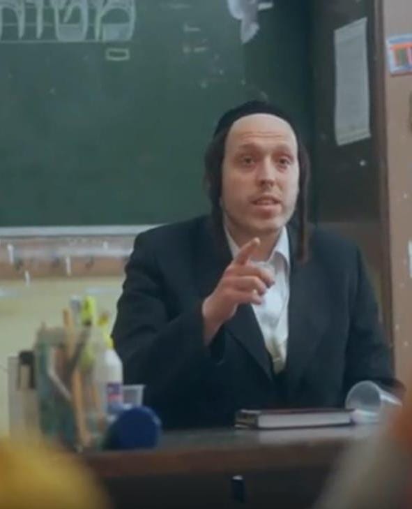 הרה"ח ר' דוד מרקוביץ ז"ל בסרט שביים לחולי המחלה