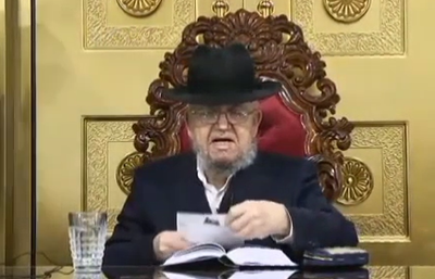 הגר"מ מאזוז בשיעורו