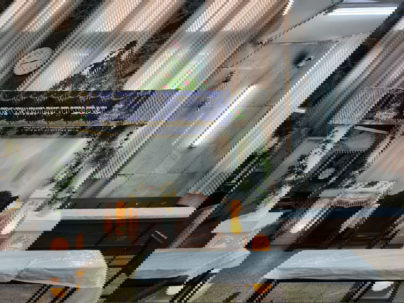 מקום הראש ישיבה מוכן לקראת החג 