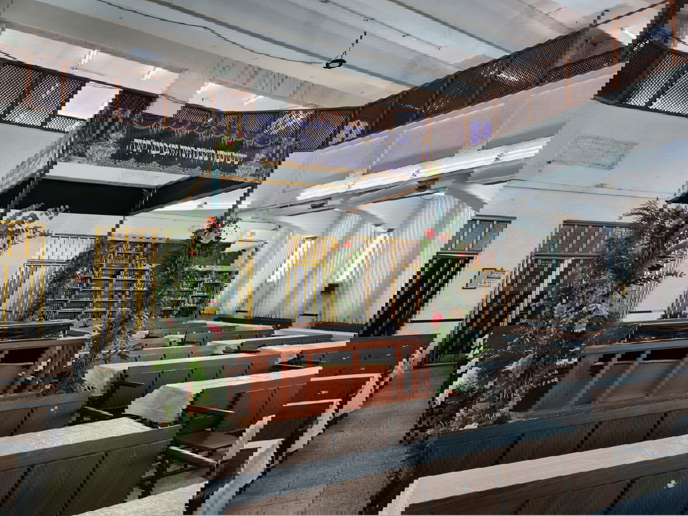 ביהמ"ד הגדול מוכן לקראת החג