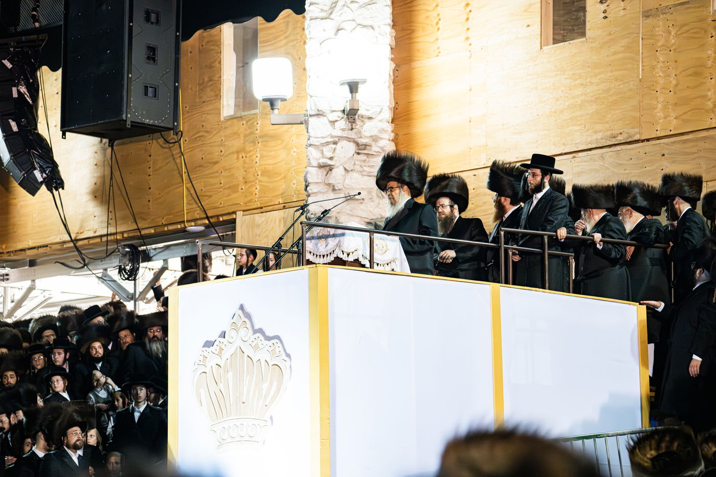 חג השבועות בצל האדמו"ר מסאטמר