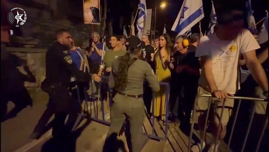 מהפרת הסדר ברחוב עזה