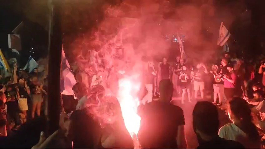 הפרת הסדר ברחוב עזה