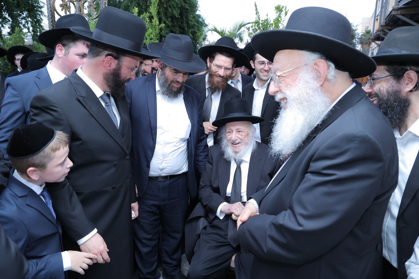 שמחת החתונה לבת הגר"י אתרוג