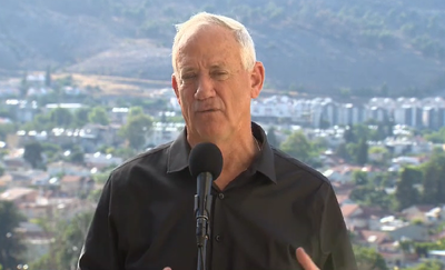 בני גנץ: "דורש מנתניהו להוביל את המאמצים צפונה" | צפו