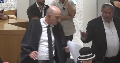 בן גביר נזף בעורך הדין: "הוא שואל אותך 10 פעמים, תן לי להשיב"  