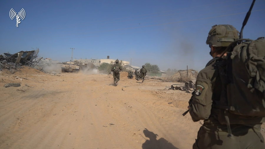 תיעוד מפעילות צוות הקרב של חטיבה 12