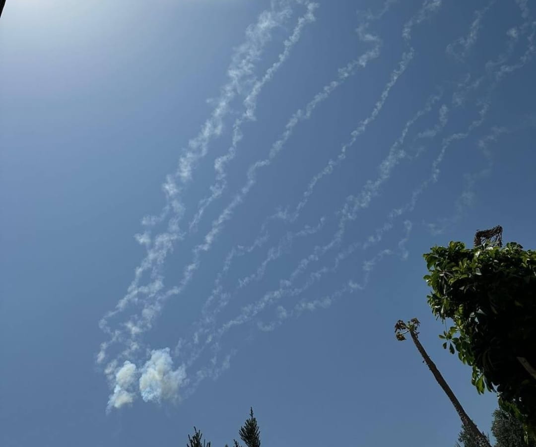 יירוטים בשמי קריית שמונה