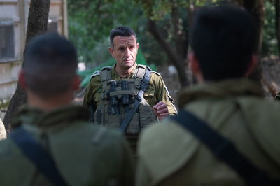 הלוי בדבריו ללוחמים, היום